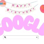 it's google's 25th birthday