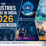 top industries hiring in india 2026 ai healthcare fintech