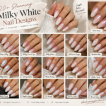 Milky White Nail Designs